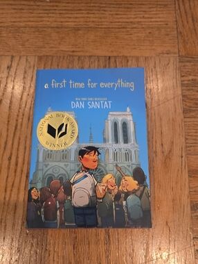 a first time for everything by Dan Santat – Blue Paperback